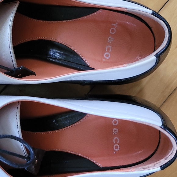 Vero Cuoio To & Co stunning vintage style leather two tones, Beautiful Condition - Picture 15 of 16